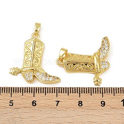 Латунные микро проложить кубического циркония подвески&nbsp;KK-F908-18G