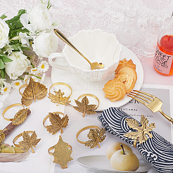 20 шт. 10 стиля железных колец для салфеток&nbsp;DIY-GO0002-94