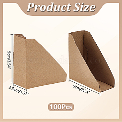 Защитные уголки для рамок из бумаги с треугольниками&nbsp;FIND-WH0126-961D