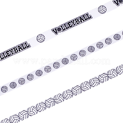 3 рулон 3 стилей полиэстеровых лент в волейбольной тематике&nbsp;OCOR-CP0001-23
