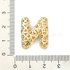 Porte micro ouvrent pendentifs zircone cubique en laiton de placage&nbsp;KK-Q790-01N-G