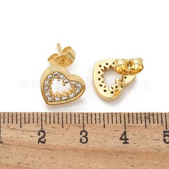 Серьги-гвоздики из циркония EJEW-C139-07G