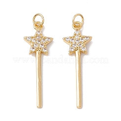 Покрытие стойки латунь микропаве прозрачные подвески из кубического циркония&nbsp;X-ZIRC-C040-36G