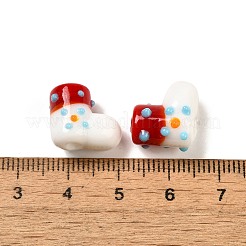 Нити бугорчатых бусин ручной работы в технике лэмпворк LAMP-U001-01E-1