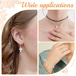 400 шт. Непрозрачные акриловые бусины&nbsp;SACR-GO0001-01