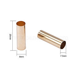 Бисера латунной трубки KK-YW0001-03