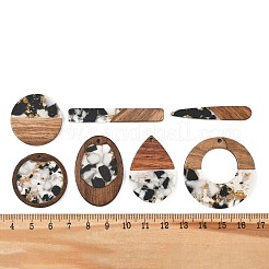Pendentifs en bois de noyer&nbsp;WD-CBA583A-05