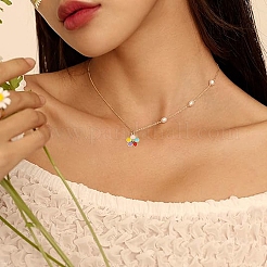 30шт 5 стиля подвески из сплава с эмалью&nbsp;ENAM-YW0005-35