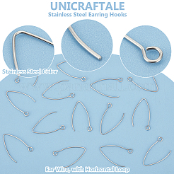 Крючки для сережек из нержавеющей стали 304&nbsp;STAS-UN0058-95P