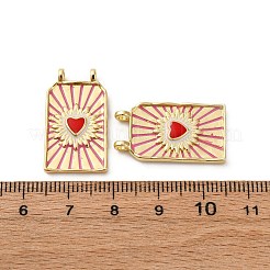 Латунь эмаль подвески&nbsp;KK-Q098-03G