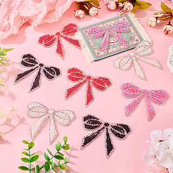 8 шт. 4-х цветные заплатки из полиэфирной ткани&nbsp;PATC-TA0001-29