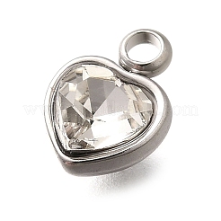 Нержавеющая сталь 304 с подвесками из стразов&nbsp;STAS-Q346-01P-10