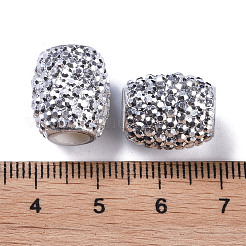 Смоляные европейские желейные цветные бусины RESI-B025-03A-01