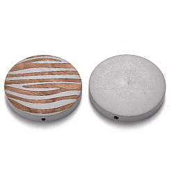 Perle di legno naturale verniciate&nbsp;WOOD-N006-06G