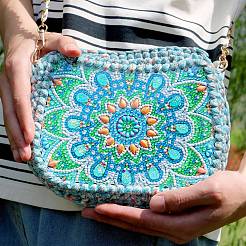 Kit de peinture diamant mandala à faire soi-même&nbsp;PW-WGB7FE0-01