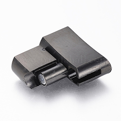 Магнитные застежки из нержавеющей стали 304 с клеевыми концами&nbsp;STAS-F130-49B