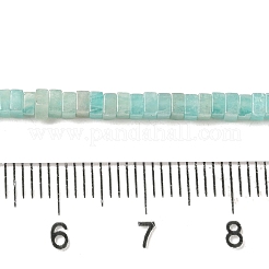 Природных амазонит бисер нитей G-N342-84