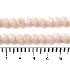 Chapelets de perles en verre opaques&nbsp;EGLA-A035-P6mm-L05