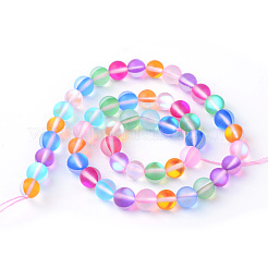 Синтетические лунные камни&nbsp;X-G-R375-6mm-A08