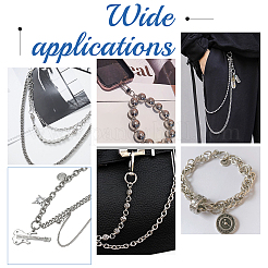 6 стиль 304 нержавеющая сталь кольца для прыжков STAS-UN0057-99