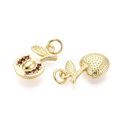 Латунные микро проложить кубического циркония подвески&nbsp;KK-N265-28G