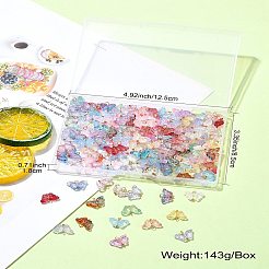 150шт 15 цвета стеклянные подвески&nbsp;PALLOY-CJ00040