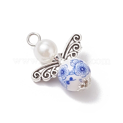 Подвески из фарфора и керамики с изображением ангела PALLOY-JF03359-05