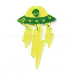 Прозрачные акриловые большие подвески OACR-B001-03