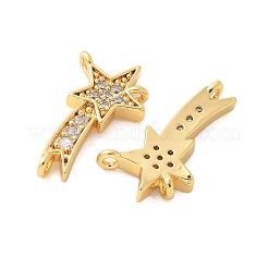 Латунные микро проложить кубического циркония подвески&nbsp;KK-U056-57G