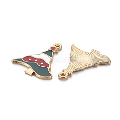 Pendentifs d'émail en alliage&nbsp;ENAM-S126-055-NR