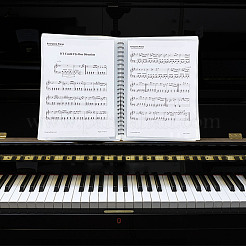 Пластиковая папка для пианино&nbsp;AJEW-WH0248-188A