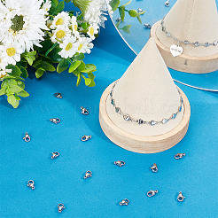 Застежки-лобстеры из нержавеющей стали 304 для ювелирного дела STAS-UN0003-50D