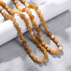 Colliers longs en perles de jade malaisien teinté naturel pour femmes&nbsp;NJEW-F340-A02