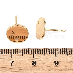 Shegrace Messing-Ohrstecker-Verschlüsse&nbsp;XGRQ64621-857G