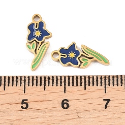 Подвески из нержавеющей стали 304 с эмалью&nbsp;STAS-Z188-09G-02