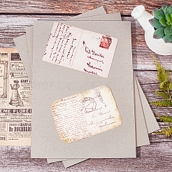 6 шт. прямоугольной крафт-бумаги DIY-PH0008-35