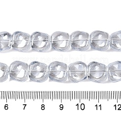 Стеклянные бусины с гальваническим покрытием &nbsp;EGLA-N012-07P