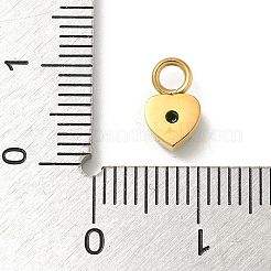 Ионное покрытие (ip) нержавеющая сталь 304 с подвесками из стразов STAS-G351-14G-03