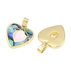 Природные пауа оболочки подвески KK-D005-04B-G