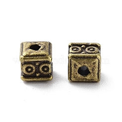 Сплавочные овальные бусины тибетского стиля  X-FIND-Q094-33AB