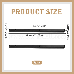 2 шт. пластиковые направляющие для ящиков&nbsp;AJEW-WH0752-062A