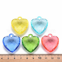 Прозрачные акриловые подвески&nbsp;X-TACR-T024-03B