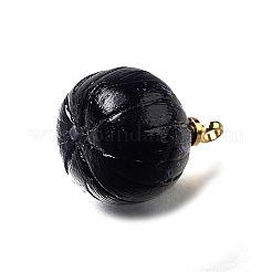 Латунные подвески из акрила&nbsp;OACR-R006-01G-21