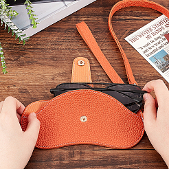 Футляры для очков из искусственной кожи AJEW-WH0248-241A