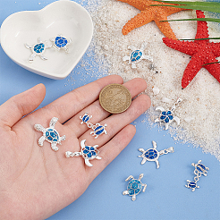 10шт 5 стиля подвески из цинкового сплава с эмалью FIND-PH0022-12