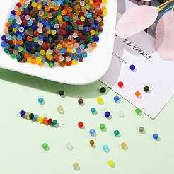 1920шт 24 цвета прозрачные стеклянные бусины EGLA-YW0003-07