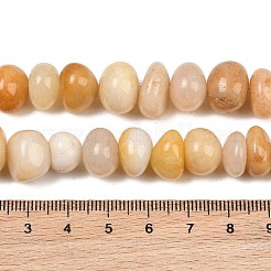 Fili di perline giada gialla naturale&nbsp;GG-CBACF26-A02-01
