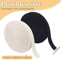 2 рулон поликоттоновой ленты 2 цветов&nbsp;SRIB-MA0001-06A