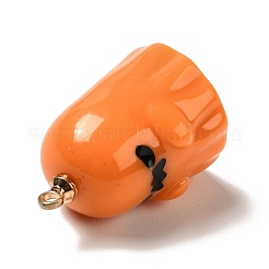 Pendentifs en résine opaque thème halloween&nbsp;CRES-B005-02A