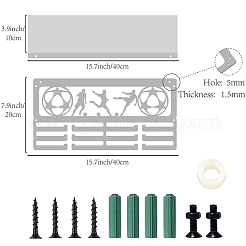Железный медальон AJEW-WH20045-002